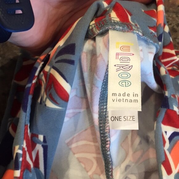 OS NWOT LuLaRoe Leggings H02 4664 - Picture 3 of 3